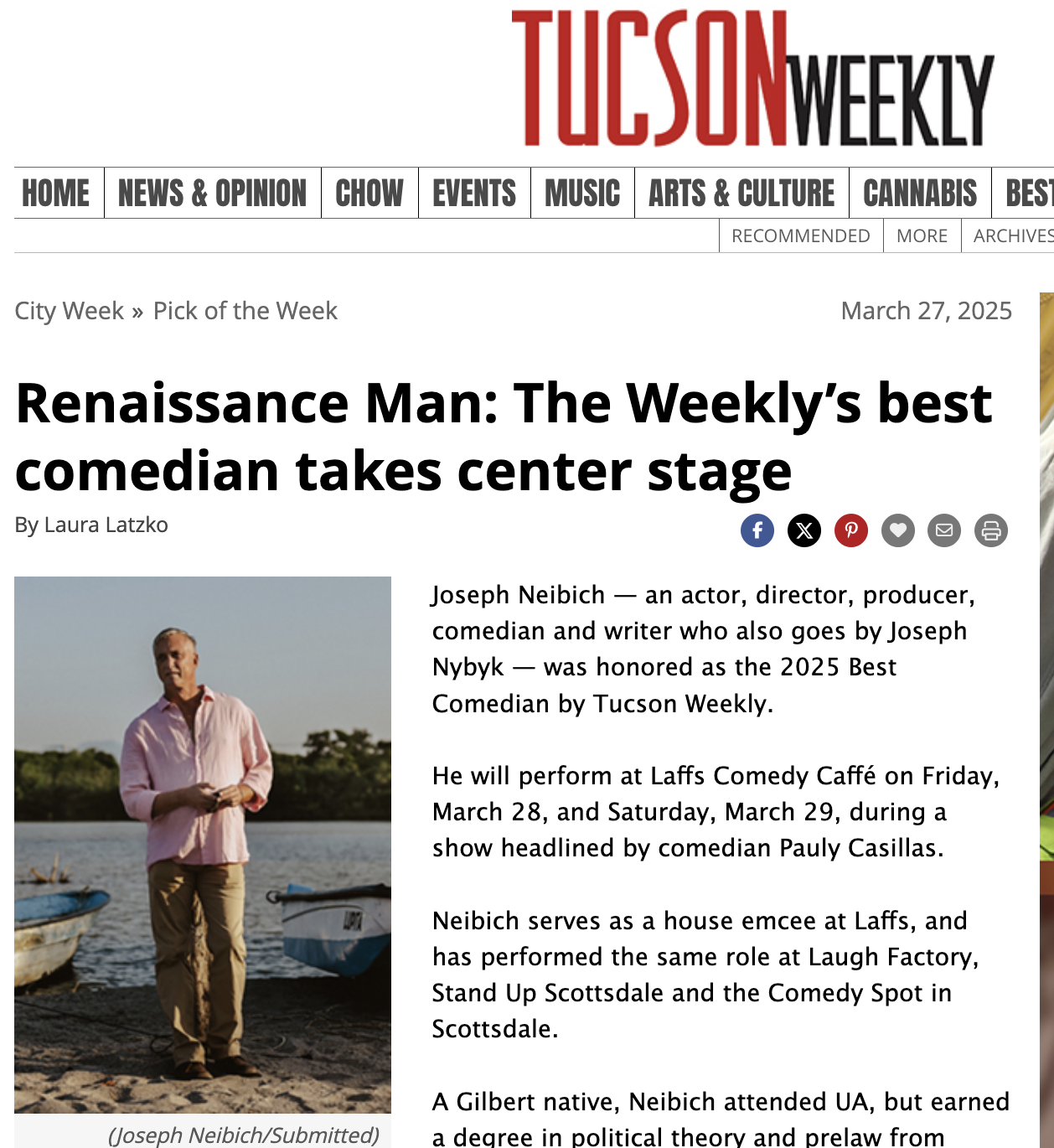 Tucson Weekly Joseph Neibich Nybyk